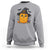 Halloween Nugget With Witch Hat Sweatshirt Funny Food Gift - Wonder Print Shop