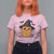 Halloween Nugget With Witch Hat T Shirt For Women Funny Food Gift - Wonder Print Shop