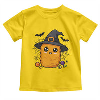 Halloween Nugget With Witch Hat Toddler T Shirt Funny Food Gift - Wonder Print Shop