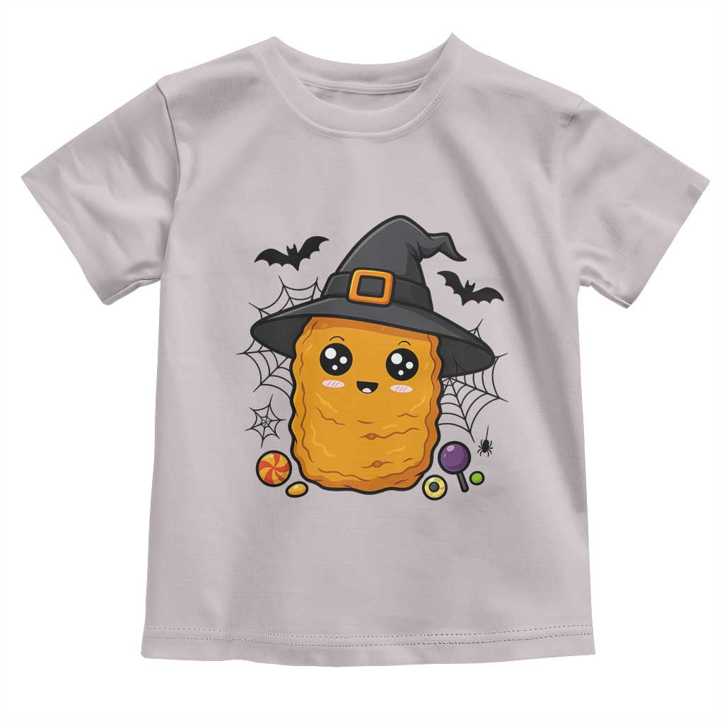 Halloween Nugget With Witch Hat Toddler T Shirt Funny Food Gift - Wonder Print Shop