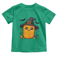 Halloween Nugget With Witch Hat Toddler T Shirt Funny Food Gift - Wonder Print Shop