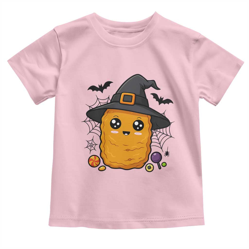 Halloween Nugget With Witch Hat Toddler T Shirt Funny Food Gift - Wonder Print Shop
