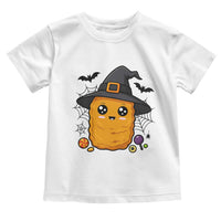 Halloween Nugget With Witch Hat Toddler T Shirt Funny Food Gift - Wonder Print Shop