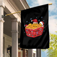 Christmas Chicken Nuggets Garden Flag Funny Food Lover Gift - Wonder Print Shop