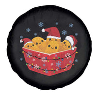 Christmas Chicken Nuggets Spare Tire Cover Funny Food Lover Gift - Wonder Print Shop