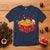 Christmas Chicken Nuggets T Shirt Funny Food Lover Gift - Wonder Print Shop