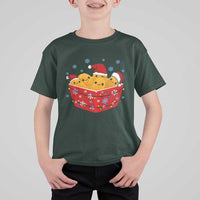 Christmas Chicken Nuggets T Shirt For Kid Funny Food Lover Gift - Wonder Print Shop