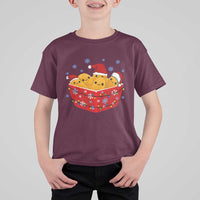 Christmas Chicken Nuggets T Shirt For Kid Funny Food Lover Gift - Wonder Print Shop