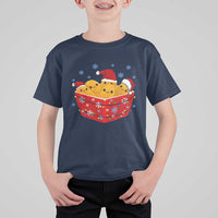 Christmas Chicken Nuggets T Shirt For Kid Funny Food Lover Gift - Wonder Print Shop