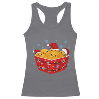 Christmas Chicken Nuggets Racerback Tank Top Funny Food Lover Gift - Wonder Print Shop