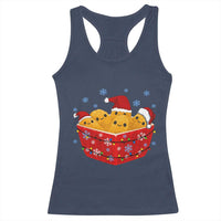Christmas Chicken Nuggets Racerback Tank Top Funny Food Lover Gift - Wonder Print Shop