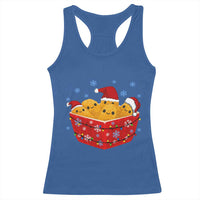 Christmas Chicken Nuggets Racerback Tank Top Funny Food Lover Gift - Wonder Print Shop