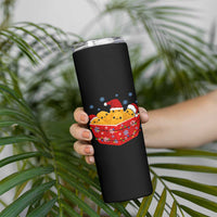 Christmas Chicken Nuggets Skinny Tumbler Funny Food Lover Gift