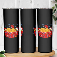 Christmas Chicken Nuggets Skinny Tumbler Funny Food Lover Gift