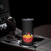 Christmas Chicken Nuggets Skinny Tumbler Funny Food Lover Gift