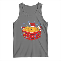Christmas Chicken Nuggets Tank Top Funny Food Lover Gift - Wonder Print Shop