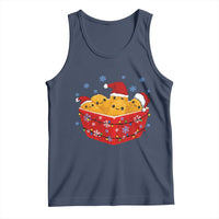 Christmas Chicken Nuggets Tank Top Funny Food Lover Gift - Wonder Print Shop