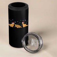 Chicken Nugget Lover 4 in 1 Can Cooler Tumbler Christmas Holiday Gift