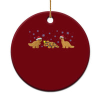 Chicken Nugget Lover Ceramic Ornament Xmas Holiday Gift - Wonder Print Shop