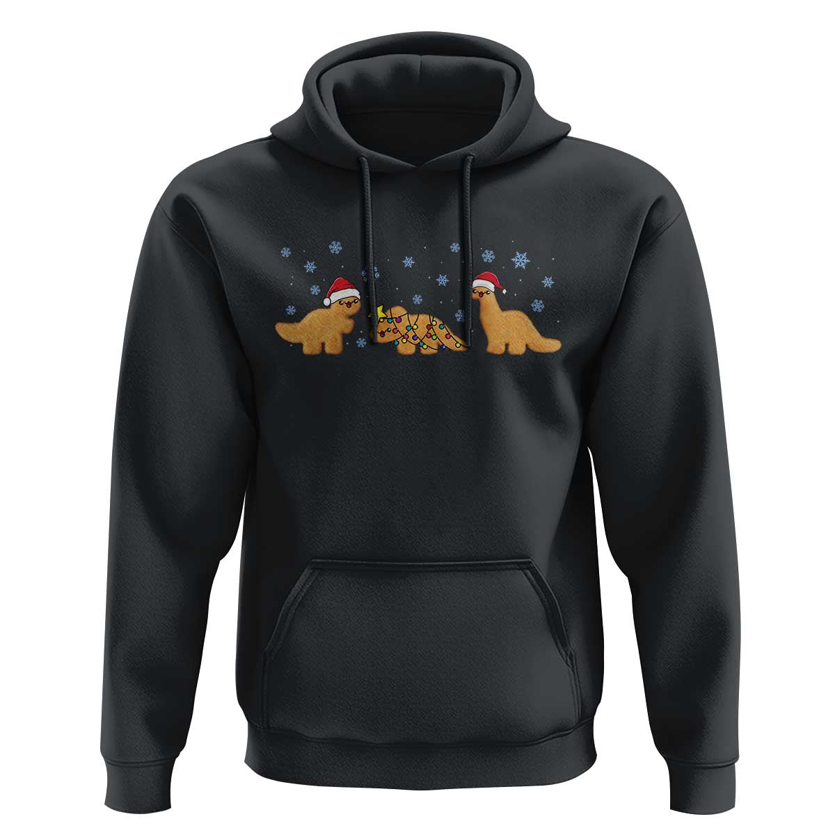 Chicken Nugget Lover Hoodie Christmas Holiday Gift - Wonder Print Shop