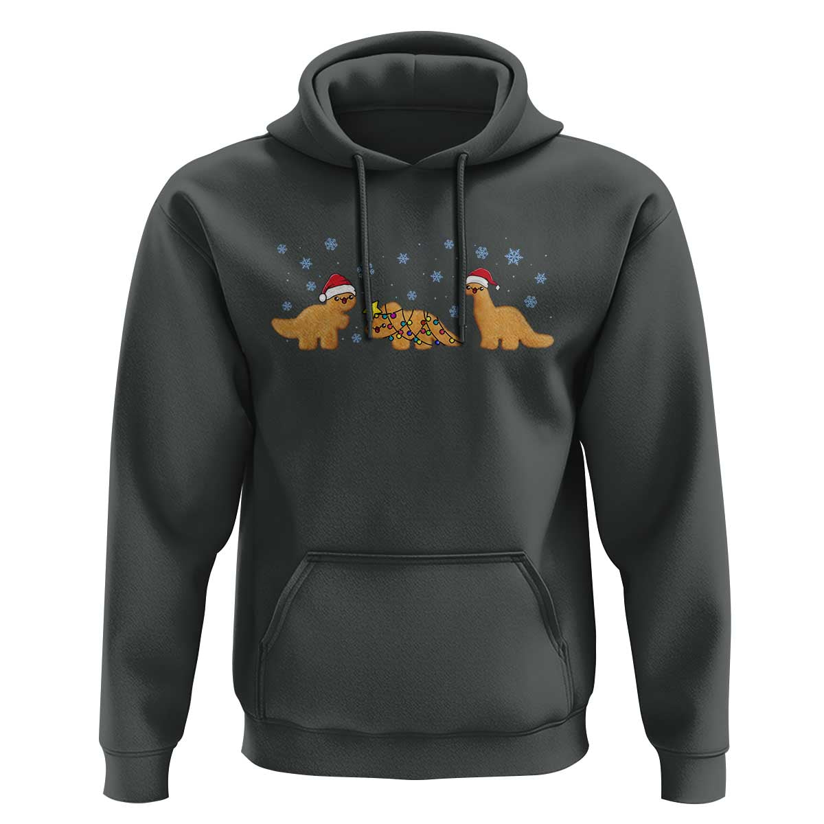 Chicken Nugget Lover Hoodie Christmas Holiday Gift - Wonder Print Shop
