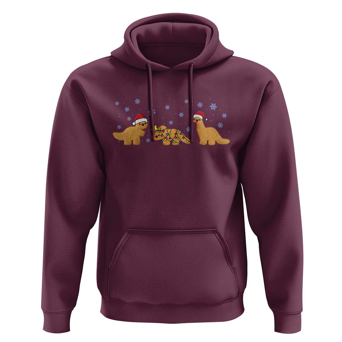 Chicken Nugget Lover Hoodie Christmas Holiday Gift - Wonder Print Shop