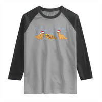 Chicken Nugget Lover Raglan Shirt Christmas Holiday Gift - Wonder Print Shop