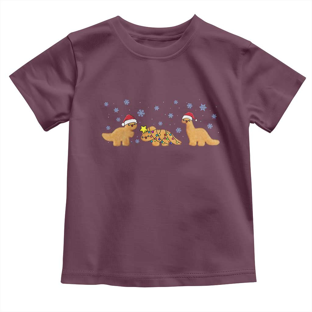 Chicken Nugget Lover Toddler T Shirt Christmas Holiday Gift - Wonder Print Shop