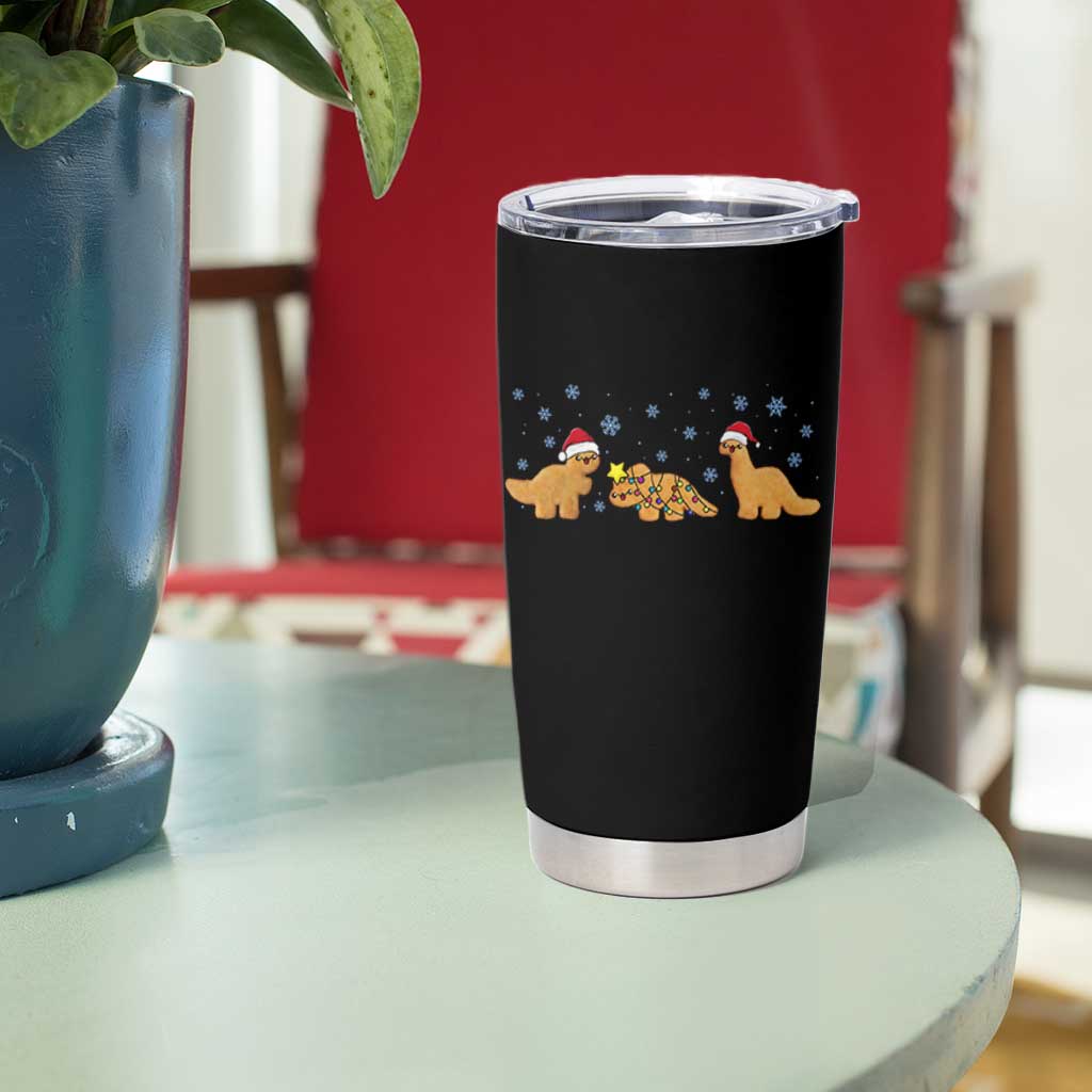 Chicken Nugget Lover Tumbler Cup Christmas Holiday Gift