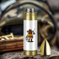 Cowboy Chicken Nugget Bullet Tumbler Funny Food Gift