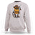 Cowboy Chicken Nugget Sweatshirt Funny Food Gift - Wonder Print Shop