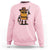 Cowboy Chicken Nugget Sweatshirt Funny Food Gift - Wonder Print Shop
