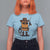 Cowboy Chicken Nugget T Shirt For Women Funny Food Gift - Wonder Print Shop