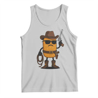 Cowboy Chicken Nugget Tank Top Funny Food Gift - Wonder Print Shop