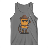 Cowboy Chicken Nugget Tank Top Funny Food Gift - Wonder Print Shop