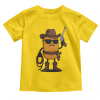 Cowboy Chicken Nugget Toddler T Shirt Funny Food Gift - Wonder Print Shop