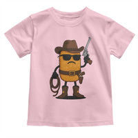Cowboy Chicken Nugget Toddler T Shirt Funny Food Gift - Wonder Print Shop