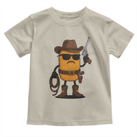 Cowboy Chicken Nugget Toddler T Shirt Funny Food Gift - Wonder Print Shop