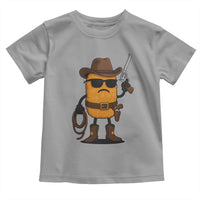 Cowboy Chicken Nugget Toddler T Shirt Funny Food Gift - Wonder Print Shop