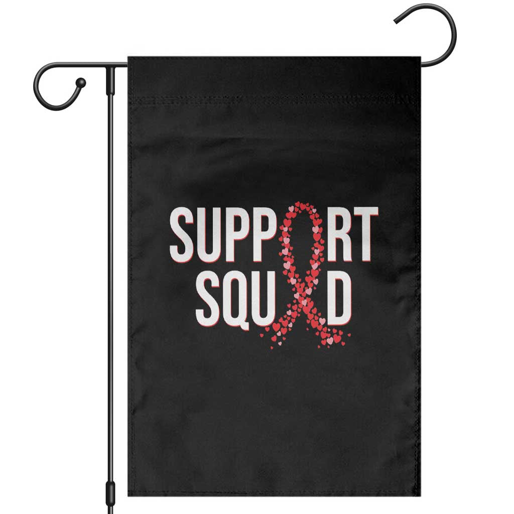 HIV AIDS Awareness Fighter Garden Flag Support Squad Gift - Wonder Print Shop