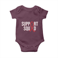 HIV AIDS Awareness Fighter Baby Onesie Support Squad Gift - Wonder Print Shop