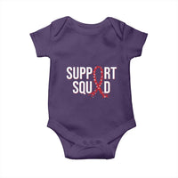 HIV AIDS Awareness Fighter Baby Onesie Support Squad Gift - Wonder Print Shop