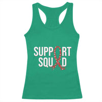 HIV AIDS Awareness Fighter Racerback Tank Top Support Squad Gift - Wonder Print Shop