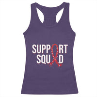 HIV AIDS Awareness Fighter Racerback Tank Top Support Squad Gift - Wonder Print Shop