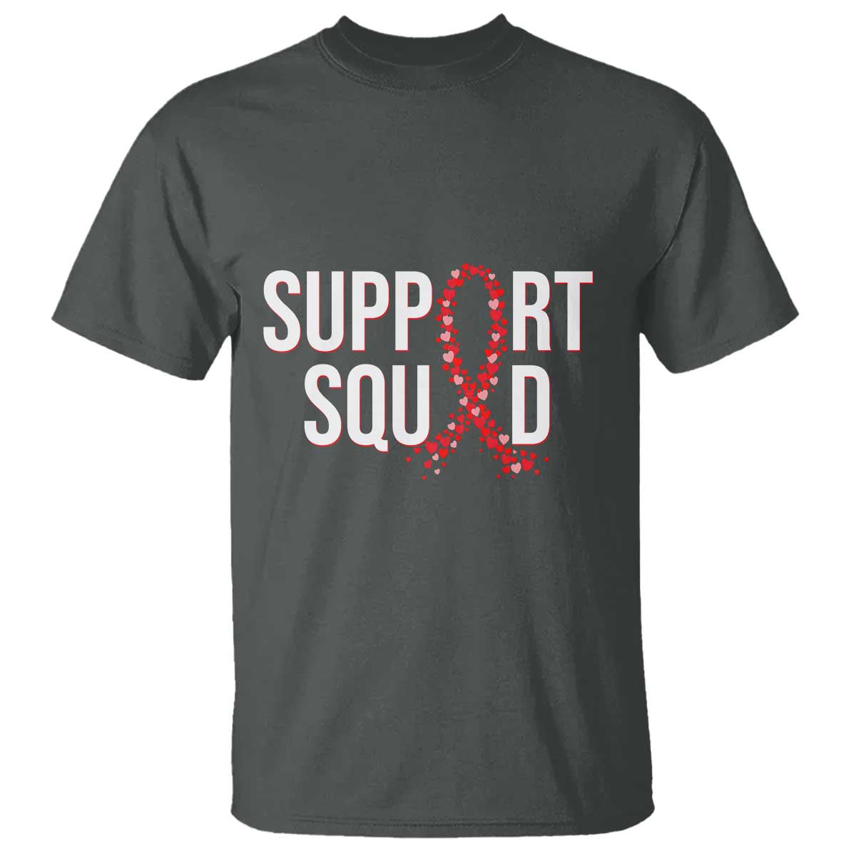 HIV AIDS Awareness Fighter T Shirt Support Squad Gift - Wonder Print Shop