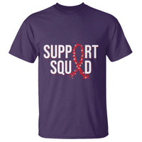 HIV AIDS Awareness Fighter T Shirt Support Squad Gift - Wonder Print Shop