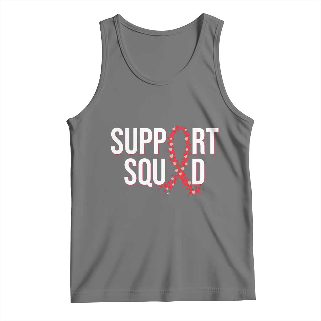 HIV AIDS Awareness Fighter Tank Top Support Squad Gift - Wonder Print Shop