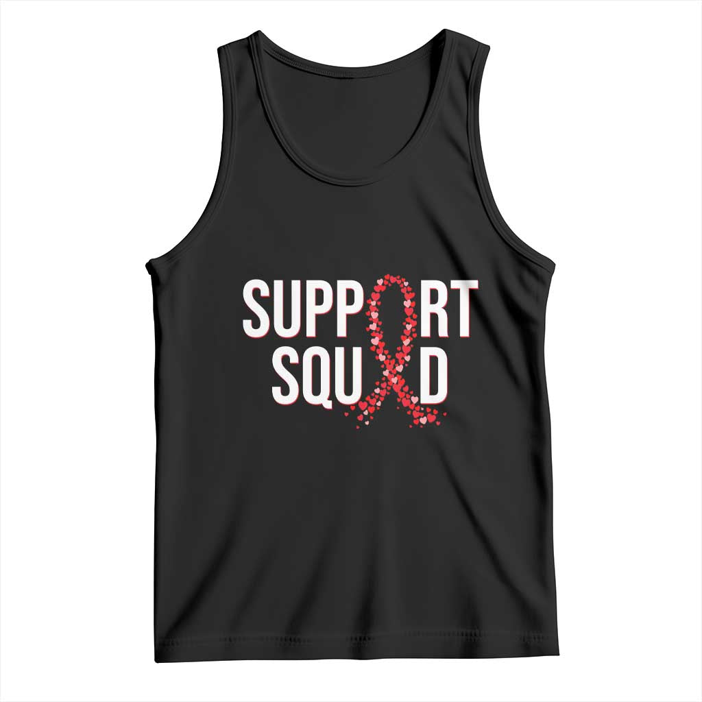 HIV AIDS Awareness Fighter Tank Top Support Squad Gift - Wonder Print Shop