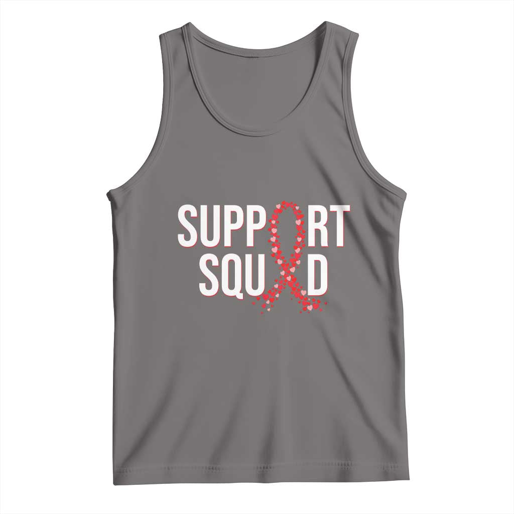 HIV AIDS Awareness Fighter Tank Top Support Squad Gift - Wonder Print Shop