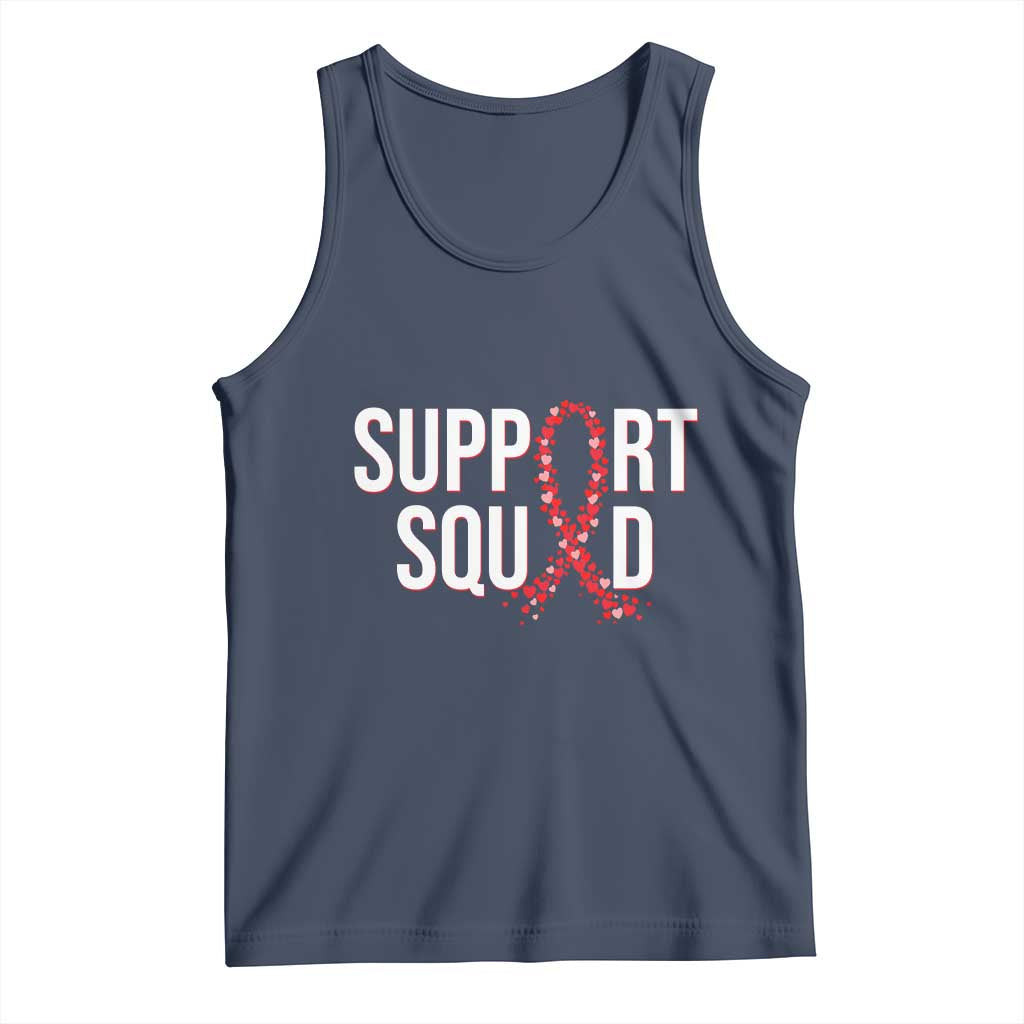 HIV AIDS Awareness Fighter Tank Top Support Squad Gift - Wonder Print Shop